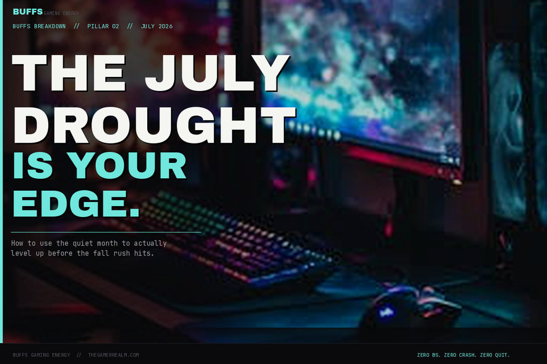 Buffs Breakdown: The July Gaming Drought Is the Best Time to Actually Get Good