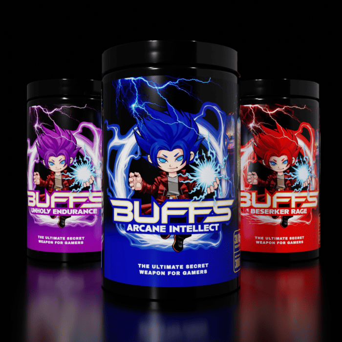 Buffs - Gaming Energy Supplement