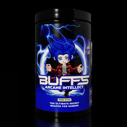 Buffs Gaming Energy – Arcane Intellect (Caffeine Free)