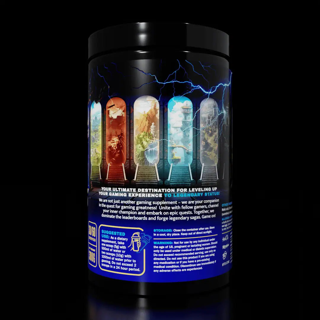 Buffs Gaming Energy – Arcane Intellect (Caffeine Free)